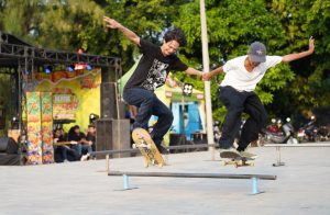 Komunitas Skateboard dan BMX Ramaikan CFN, Pemkab Indramayu Dorong Anak Muda Kreatif dan Inovatif